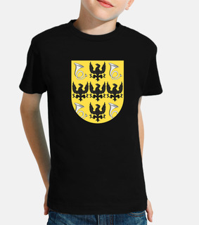 t-shirt figli scudo scorso roldán
