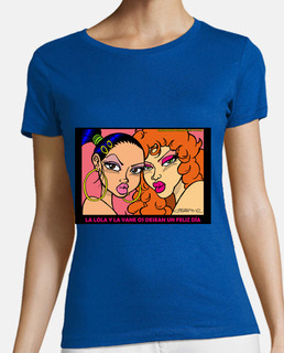 t-shirt girl: lola and the vane wish you a happy day