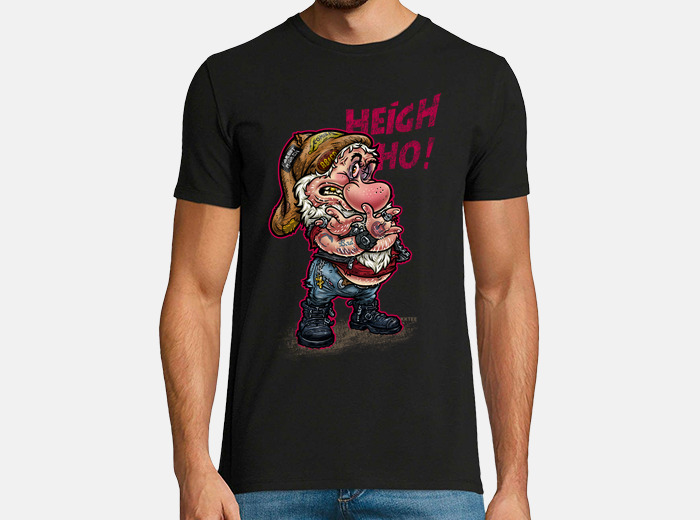 Tee shirt t shirt grincheux rocker tostadora