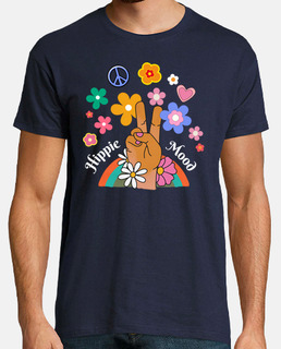 T-shirt Hippie Mood Bonne humeur