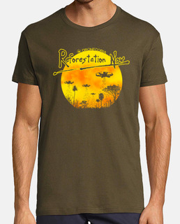 t-shirt homme dronecoria reforestation maintenant