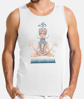t-shirt homme superpuissance yogi bretelles