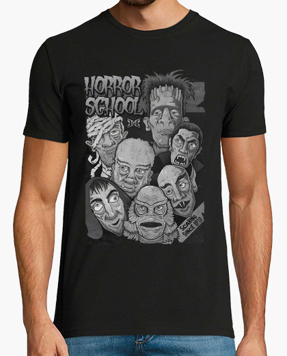 T-shirt horror school