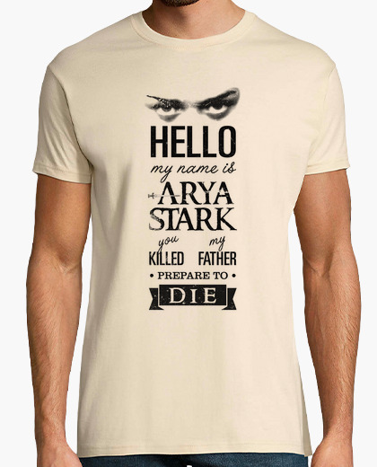 T-shirt il mio nome è arya stark no. 1