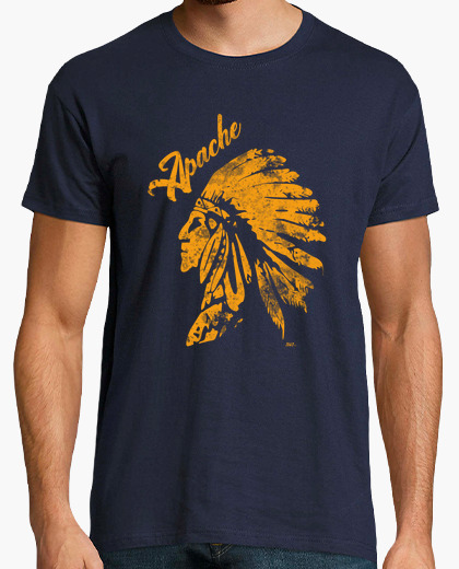 T-shirt indiano-apache-americano