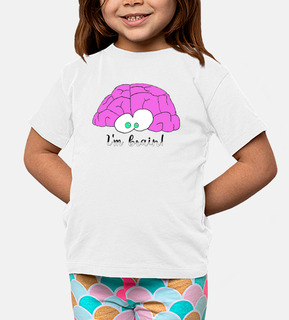 t-shirt io sono brain bambini