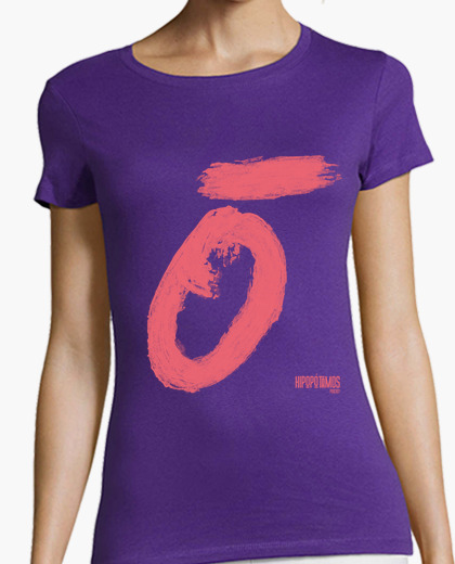 T-shirt ippopotamo o corallo - donna