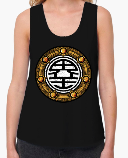 T-shirt kanji del re del mondo v2