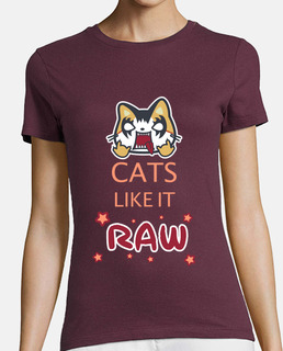 t-shirt les chats l&#39; like brut