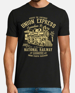 t-shirt locomotive vieux train trains rétro chemin de fer train chemin de fer
