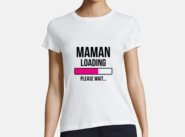 Tee shirt t shirt maman naissance b b tostadora