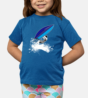 t-shirt maniche taglio per bambini short
