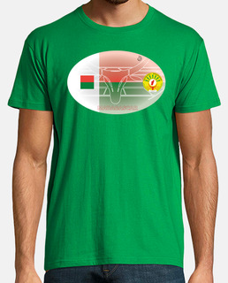 t-shirt masque de madagascar