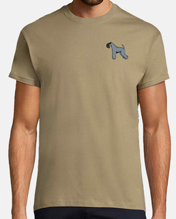 t-shirt minimaliste kerry blue terrier