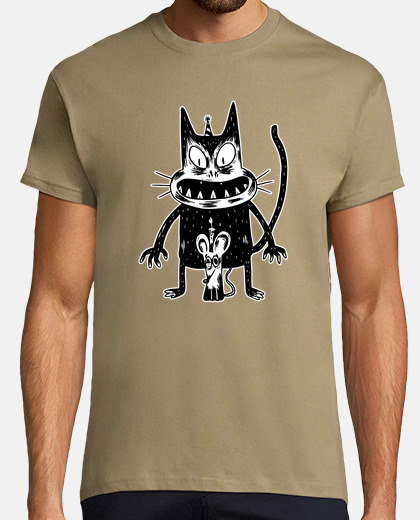 t-shirt mouse and creepy mouse