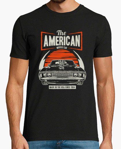 T-shirt muscle car americana