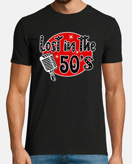 t-shirt musique micro rock and roll rockabilly vintage perdu dans les années 50