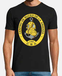 t-shirt navy diving center mod.5