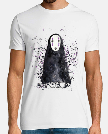 t-shirt of man without face the trip of chihiro