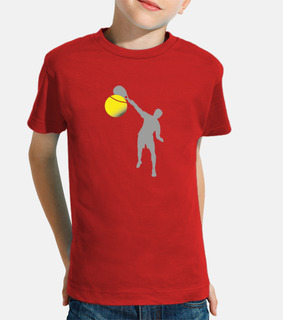 t-shirt paddle tennis manica corta bambino