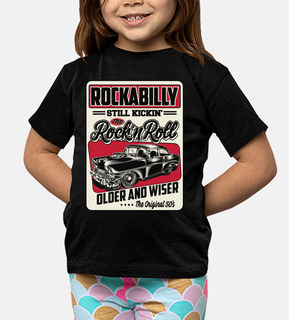 t-shirt per bambini auto d&#39;epoca rockabilly vintage anni &#39;50 cars classiche americane rock a