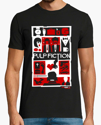 T-shirt Pulp Fiction (Saul Bass Style) 2