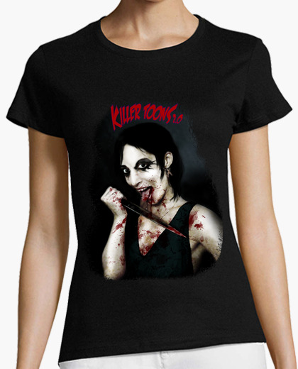 T-shirt ragazza killer 3