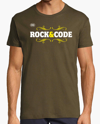 T-shirt rock & codice