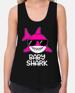 t-shirt shark adventure fun baby shark family humor