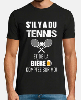 T-shirt tennis cadeau homme