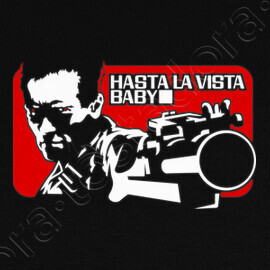 T Shirt Terminator 2 Hasta La Vista Baby Tostadora