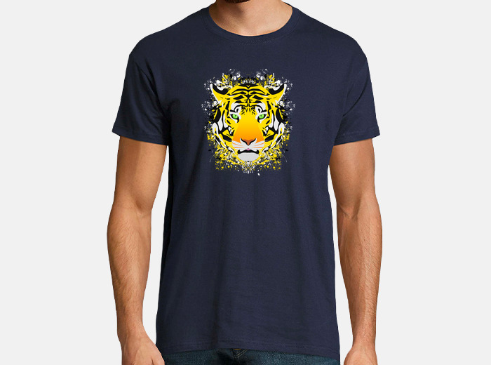 Tee shirt tigre discount homme