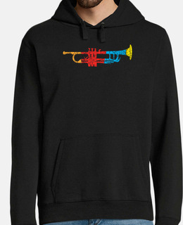 t-shirt tromba colorata