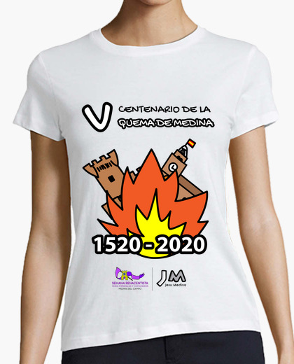 T-shirt v centenario del rogo della medina...