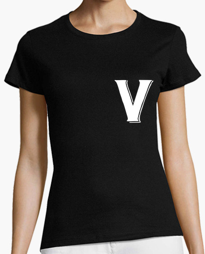 T-shirt V come Vendrame donna