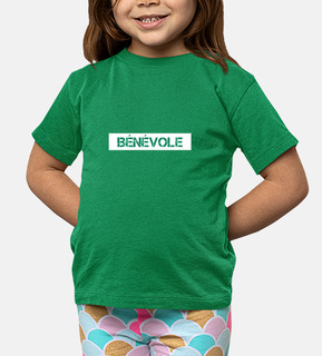 T-shirt vert bénévole