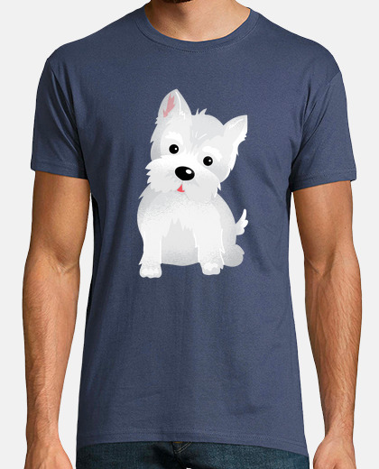 t-shirt westy dog