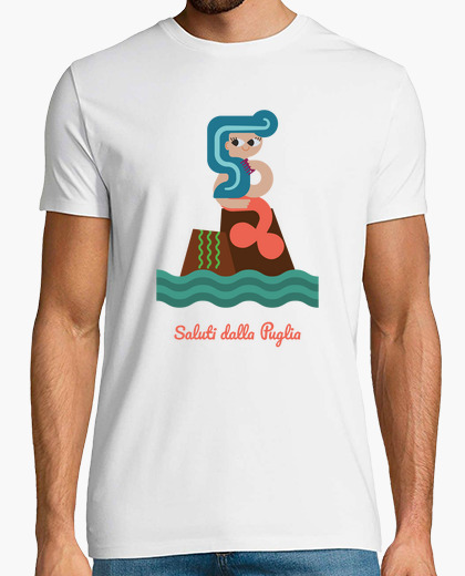 T-shirt with mermaid