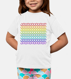t-shirts rainbow pattern