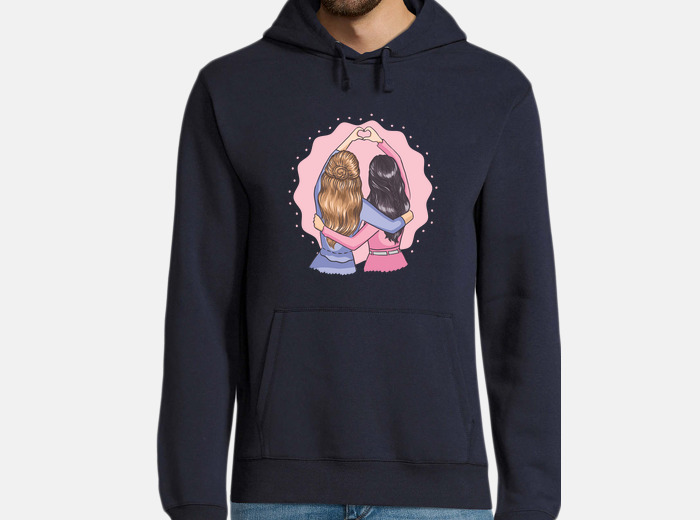 Felpa t migliori amiche tostadora