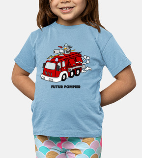 t shirt camion de pompier