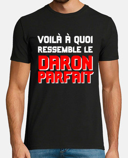 T shirt Homme Humour Daron Papa Parfait