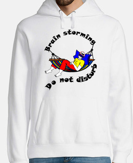 t shirt non disturbare brain storming