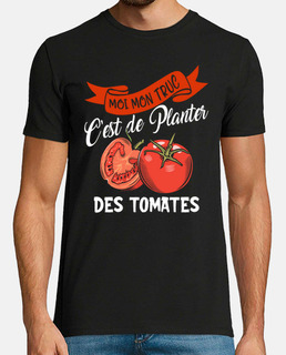 Tee-shirts Planteur de tomates - Livraison Gratuite  Tostadorafr
