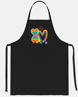tablier 8m arc-en-ciel