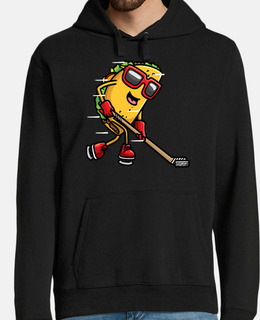 taco giocando a hockey su ghiaccio gioc