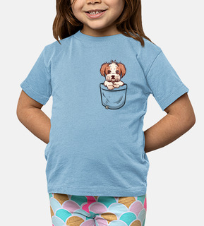 tasca shih tzu - camicia per bambini