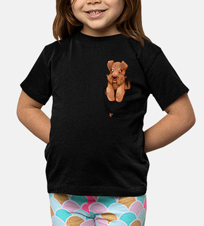 tascabile carino gallese terrier cucciolo - camicia per bambini