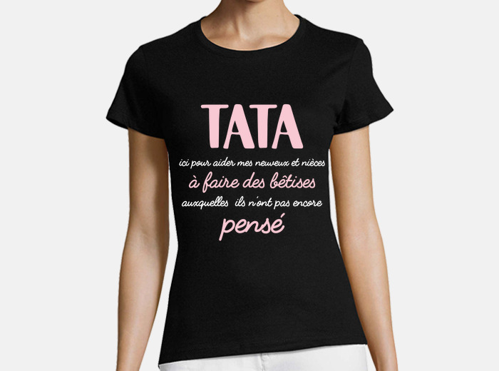 Tee shirts Femme Neveu et niece Livraison Gratuite Tostadora.fr