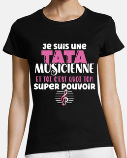 Tata musicienne, idée cadeau super tata